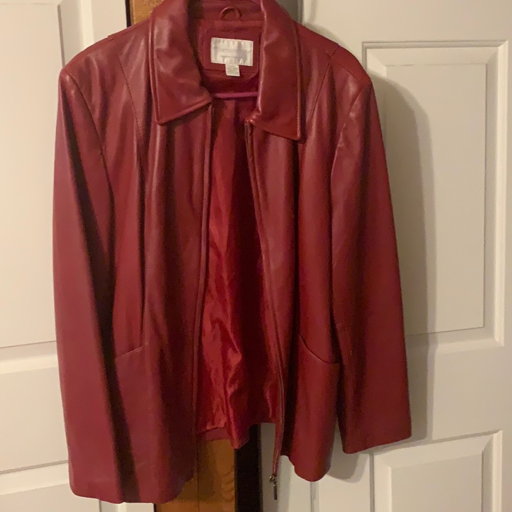 Red jacket👠🧥